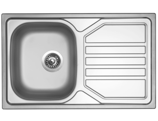 Sinks OKIO 800 V 0,7mm matný
